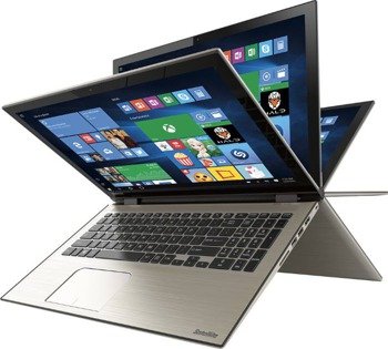 Laptop Toshiba P55W-C5204 i7-5500U/15.6 FHD TouchScreen/8GB/SSD 1TB/BLK/x360/Win 10