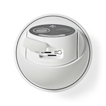 Kamera zewnętrzna Nedis Smartlife 4G, IP65 czujnik ruchu, night vision, biały