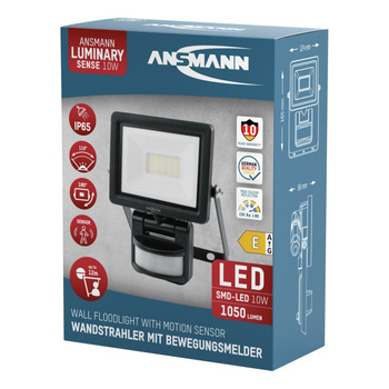 Lampa ANSMANN WFL10W-S 10W czarna