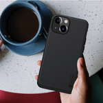 Etui Nillkin Super Frosted Shield Pro Apple iPhone 13 Mini (Without Logo Cutout) (czarny)
