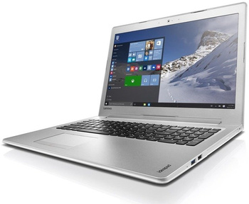 Laptop Lenovo IdeaPad 510 i3-6100U/15.6" FHD/4GB/1TB/DVD/BT/Win 10/UK Silver