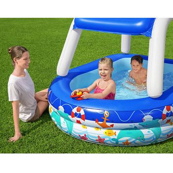 Bestway Basen Rodzinny Bestway 7' x 61" x 52"/2.13m x 1.55m x 1.32m 54370