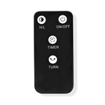 Ogrzewacz tarasowy Nedis SmartLife HTPA21BKW 1200W Wi-Fi