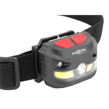 Latarka czołowa ANSMANN HD250RS czarna