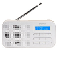Kompaktowe radio DAB+/FM Denver biały