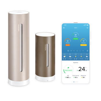 Stacja pogodowa 2 gen. Netatmo NWS-S Sandstone