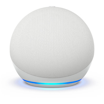 Amazon Echo Dot 5 z zegarem Glacier White/Uszkodzone opakowanie