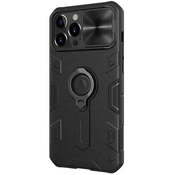 Etui Nillkin CamShield Armor Metal Apple iPhone 13 Pro Max (Without logo cutout) (czarny)