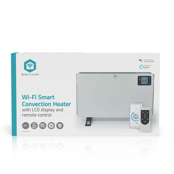 Grzejnik elektryczny Nedis SmartLife HTCO50WTW 2000W Biały