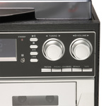 Miniwieża Denver MRD-166 z gramofonem i radio DAB+/FM czarna
