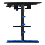 Biurko gamingowe Sades Alpha (120x65cm) (blue)