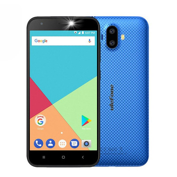 Smartphone Ulefone S7 (blue) + etui