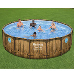 Basen stelażowy Bestway rattan 488x122 11w1 56725