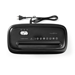 Niszczarka do papieru Nedis 12l DIN P-4 190W Czarna