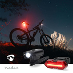 Lampka rowerowa LED Nedis LBICYCLER10BK 3W