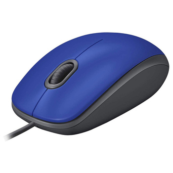 Mysz przewodowa Logitech M110 Silent (niebieska)