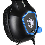 Słuchawki gamingowe Sades Dazzle 7.1 Surround (black/blue)/uszkodzone opakowanie