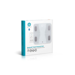 Waga łazienkowa Nedis SmartLife BTHPS11WT Bluetooth biała