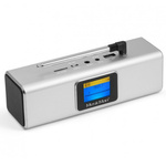 Głośnik bezprzewodowy Technaxx Bluetooth USB, Aux, audio, karta pamięci 32GB (srebrny)