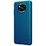Etui Nillkin Super Frosted Shield Xiaomi Poco X3 NFC (Peacock Blue)