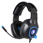 Słuchawki gamingowe Sades Dazzle 7.1 Surround (black/blue)