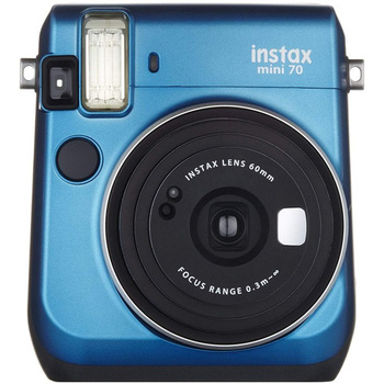 Aparat natychmiastowy Instax Mini 70 niebieski (blue)/Uszkodzone opakowanie