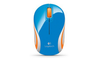 Mysz bezprzewodowa Logitech Mini Mouse M187 niebieska