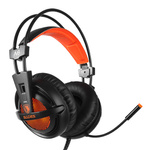 Słuchawki gamingowe Sades A6 pomarańczowe