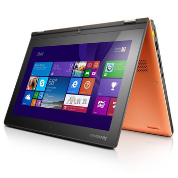 Laptop Lenovo Yoga 2 Pentium N3530/11.6" TouchScreen/4GB/1TB/BT/x360/Win 8.1 Orange