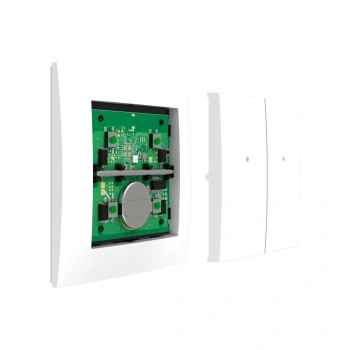 Włącznik ścienny iNELS MATTER 4 przyciski, bateryjny, biały