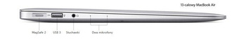 Laptop Apple MacBook Air MQD32ZE/A i5/13.3"/8GB/SSD 128GB/HD6000/MAC OS/Uszkodzone opakowanie