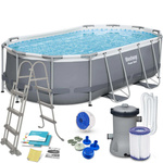 Bestway Zestaw basen ogrodowy 427x250x100   56620