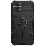 Etui Nillkin CamShield Armor Apple iPhone 13 (Without logo cutout) (czarny)