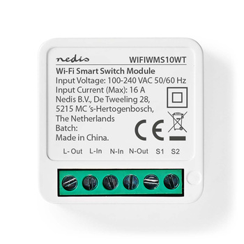 Inteligentny włącznik Nedis SmartLife WIFIWMS10WT Wi-Fi