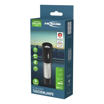 Latarka LED ANSMANN 270B czarna