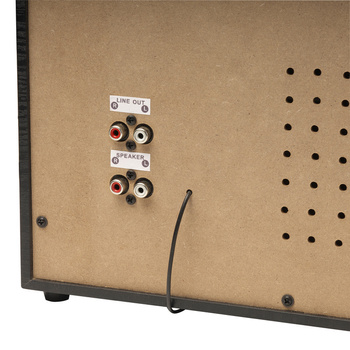 Miniwieża Denver MRD-166 z gramofonem i radio DAB+/FM czarna