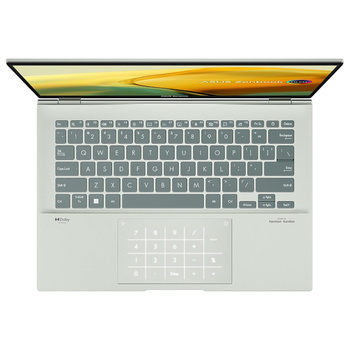 Laptop Asus ZenBook UX3402VA-IS94T i9-13900H/14" 2.8K (2880x1800) TouchScreen OLED 90Hz/16GB/SSD 1TB/BT/BLKB/Win 11 Home Foggy Silver