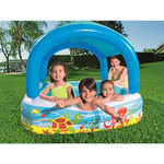 Bestway Dmuchany plac zabaw z daszkiem 55" x 55" x 45"/1.40m x 1.40m x 1.14m 52192