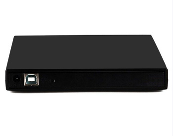 Gembird nagrywarka zewnętrzna DVD 8x, CD 24x, USB 2.0, slim, Czarna