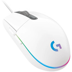 Mysz gamingowa Logitech G203 Lightsync biała