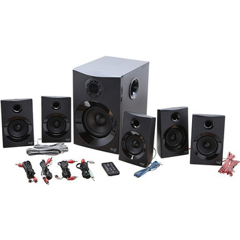 Zestaw głośników Logitech Z607 5.1 Surround Sound czarny