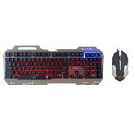 Klawiatura + mysz gamingowa przewodowe Rebeltec Interceptor 2