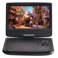 Przenośny odtwarzacz DVD Denver z 10" ekranem i odtwarzaniem plików AVI
