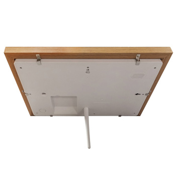 Ramka na zdjęcia Denver z FRAMEO FHD 15.6" 8GB dark wood