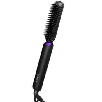 Szczotka do włosów InFace Ion Hairbrush ZH-10D  funkcja jonizowania, prostowania oraz kręcenia włosów