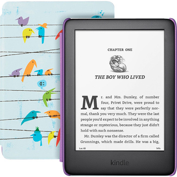 Czytnik e-Booków Amazon Kindle 10 Kids Edition/6"/WiFi/8GB/Rainbow Birds Cover