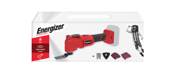 Multinarzędzie akumulatorowe Energizer 20V + akcesoria bez akumulatora