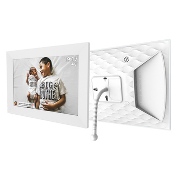 Ramka na zdjęcia Denver z FRAMEO HD 10.1" 16GB biała