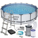 Bestway Basen stelażowy Steel Pro MAX 15' x 42"/4.57m x 1.07m 56488