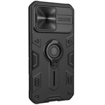 Etui Nillkin CamShield Armor Metal Apple iPhone 13 Pro (Without logo cutout) (czarny)